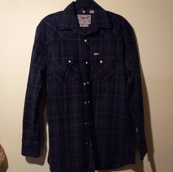 Men's Rafter C Button Up Western Shirt. - Picture 1 of 5